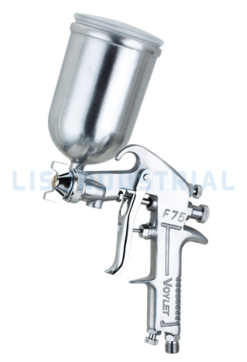 F75 Gravity Airbrush permetező ötvözet festék porlasztó szerszám autó festés