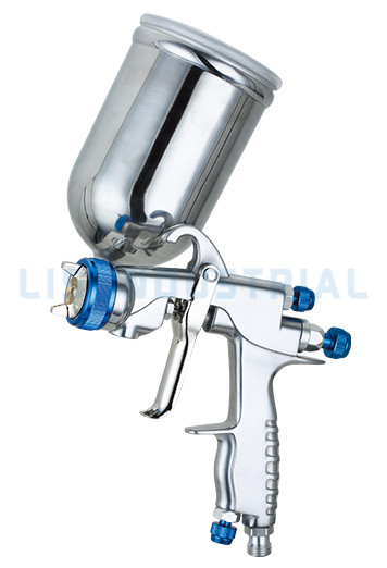 LS101G Gravity Feed szórópisztoly 400 ml oldalsó gravitációs csészével