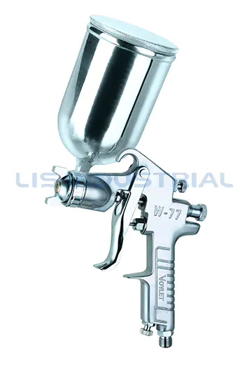 Voylet W77G HVLP szórópisztoly Gravity Feed festékjavító permetező